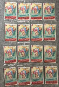 未開封ワンピースカード　 チョッパープロモ　16パック ※4パック毎バラ売り可