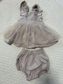 バースデイ Cottoliベビードレス 70サイズ