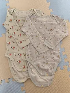 UNIQLO ユニクロ　ベビー　肌着　ボディースーツ　スヌーピー　90