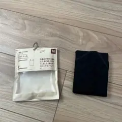 無印良品 ストレッチキャミソール ブラック Mのサムネイル