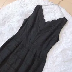 マーキュリーデュオ⭕️美品　カットワークレースコクーンワンピース　完売　お嬢様