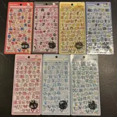 ボンボンドロップシール　サンリオ 新作　moji 7種類　正規品