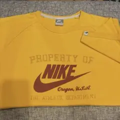NIKE PROPERTY OF Tシャツ XL イエロー