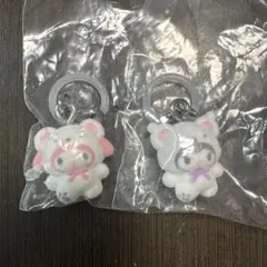 めじるしアクセサリー サンリオ ふわふわスノー マイメロ クロミ