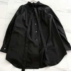 21SS COMME des GARCONS Bow tie shirt BLKのサムネイル