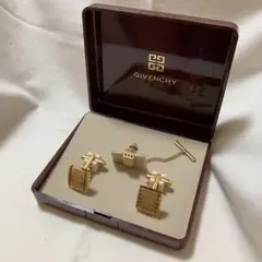 GIVENCHY カフス ネクタイピン ゴールド ヴィンテージ