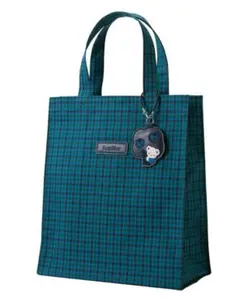 ファミリア　トートバッグ 商品番号 260050　青系ファミリアチェック　小