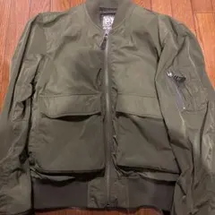 MA-1スタイルジャケット オリーブグリーン
