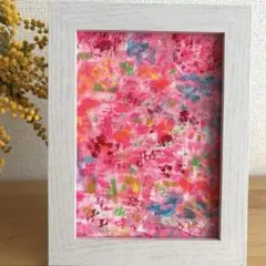 夏風に揺られて】アクリル画 F3 風景画 絵画 - メルカリ