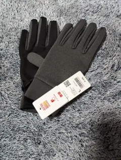 Ｌサイズ新品未使用　ヒートテック　ライニング　グローブ　ストレッチ　ダークグレー
