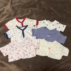 ベビー肌着　半袖　6枚セット