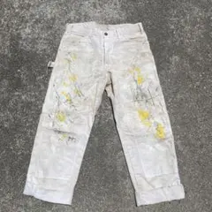 Dickies ペインターパンツ ホワイト ダメージ加工のサムネイル