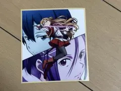 SAO 色紙カード、小説セット　映画特典