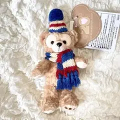 ダッフィー 20周年復刻版 ぬいぐるみバッジ ウィンターシーズン ディズニーシー