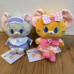 【新品タグ付】とむとじぇりーごっこ ぬいぐるみ おめかしドレス　2種