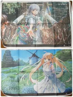 FGO オベロン　キャストリア ７月27日 7月28日　徳島新聞 セット