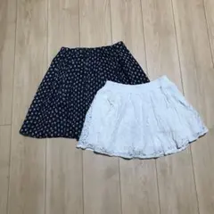 スカートとキュロット