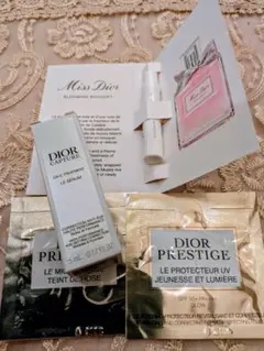 Christian Dior　化粧品　トライアルセット4点　新品未使用　デパコス