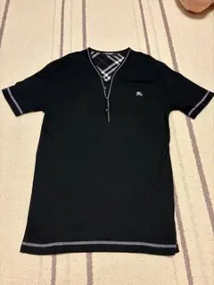 BURBERRY BLACK LABEL 半袖 ヘンリーネック シャツのサムネイル