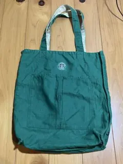 Starbucks Coffee トートバッグ グリーン スターバックス　スタバ
