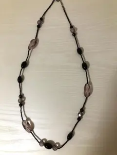 ビーズネックレス