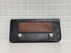 【良品】ハーレーダビッドソン オフィシャル トラッカーウォレット ブラックレザー