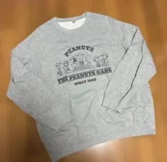 PEANUTS スウェット グレー