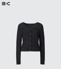 UNIQLO :C レースラウンドネックショートカーディガンのサムネイル
