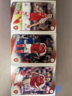 Topps アーセナル トレーディングカード 3枚セット