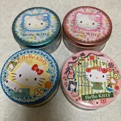サンリオ　ハローキティ ゴーフル空き缶4個セット