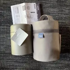 N*】様 象印 ステンレススープジャー400ml スープジャーポーチ クラウドグ