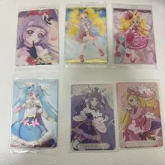 プリキュアウエハース　グミカード　6種セット　HRマジカル