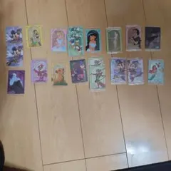 ディズニーキャラクター トレーディングカード 19枚セット