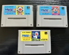 美品　スーパーファミコン　ドラえもん　2 3 4 SFC ソフト 3本セット