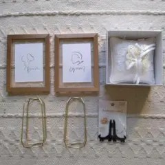 ウエディング用品まとめ売り　受付サイン　フラワーベース　イーゼル　リングピロー