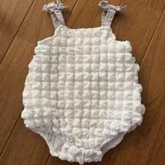 【美品】プティマイン　ポコポコロンパース