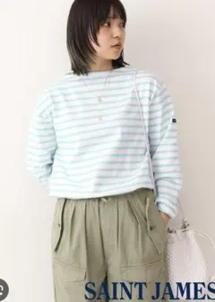 ウェッソン　アクアグリーン×ホワイト　T4　セントジェームス