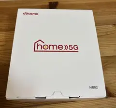 docomo home 5G HR02 ダークグレー
