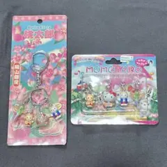 ご当地キティ ハローキティ 岡山限定 桃太郎 キーホルダー ファスナーマスコット