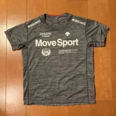 DESCENTE MoveSport Tシャツ グレー