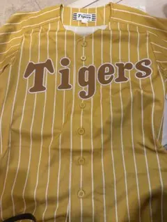 Tigers ユニフォーム ストライプ 白/黒/黄色 - メルカリ