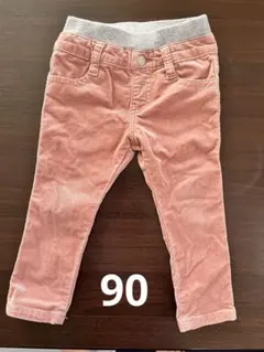 コーデュロイパンツ ピンク　西松屋 長ズボン　90ベビー 女の子 男の子