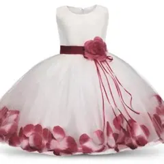 子供ドレスピアノ発表会 ロング 子どもドレス フォーマル七五三 ドレス結婚式