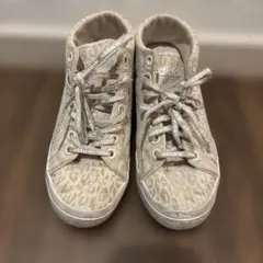 adidas ヒョウ柄スニーカー 23.0cm