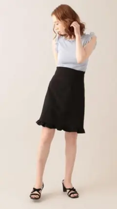 ♡新品未使用♡ 裾フリルスカート