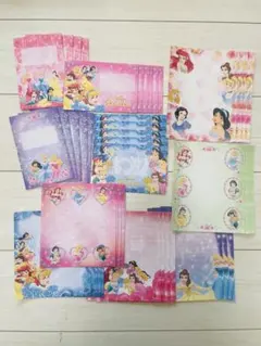 ディズニープリンセス　レターセット