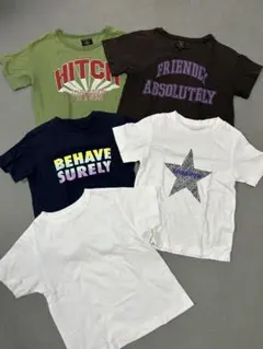 【まとめ売り】Tシャツ 6枚セット 120センチ　夏服　半袖