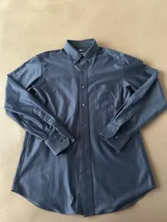 UNIQLO SUPER NON-IRON SLIM FIT M ダークブルー