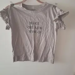GLOBAL WORK ロゴTシャツ ラベンダー 130cmのサムネイル