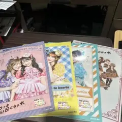 FRUITS ZIPPERクリアファイル 4枚セット